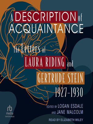 cover image of A Description of Acquaintance